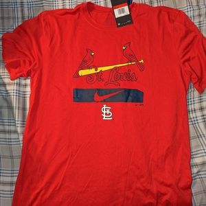 Men's large nwt Nike St. Lewis Cardinals shirt